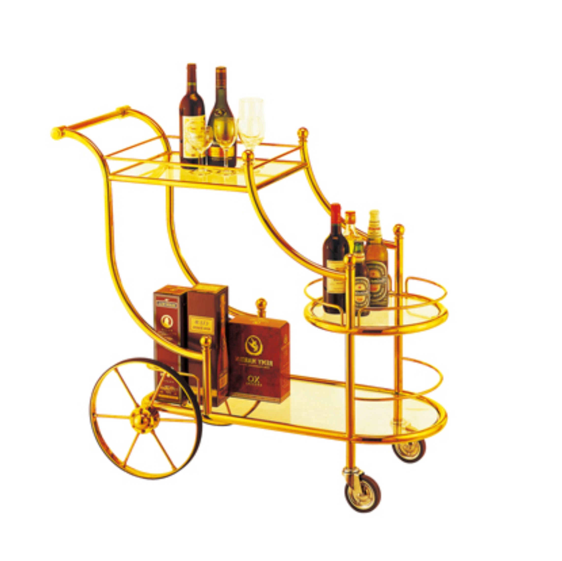 فندق Amenity Liquor Trolley with Four Wheels (FW-40)